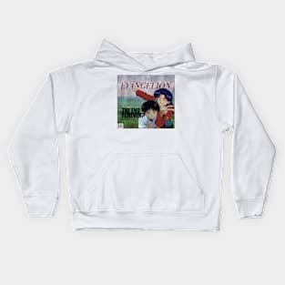 Evangelion Magazine Kids Hoodie